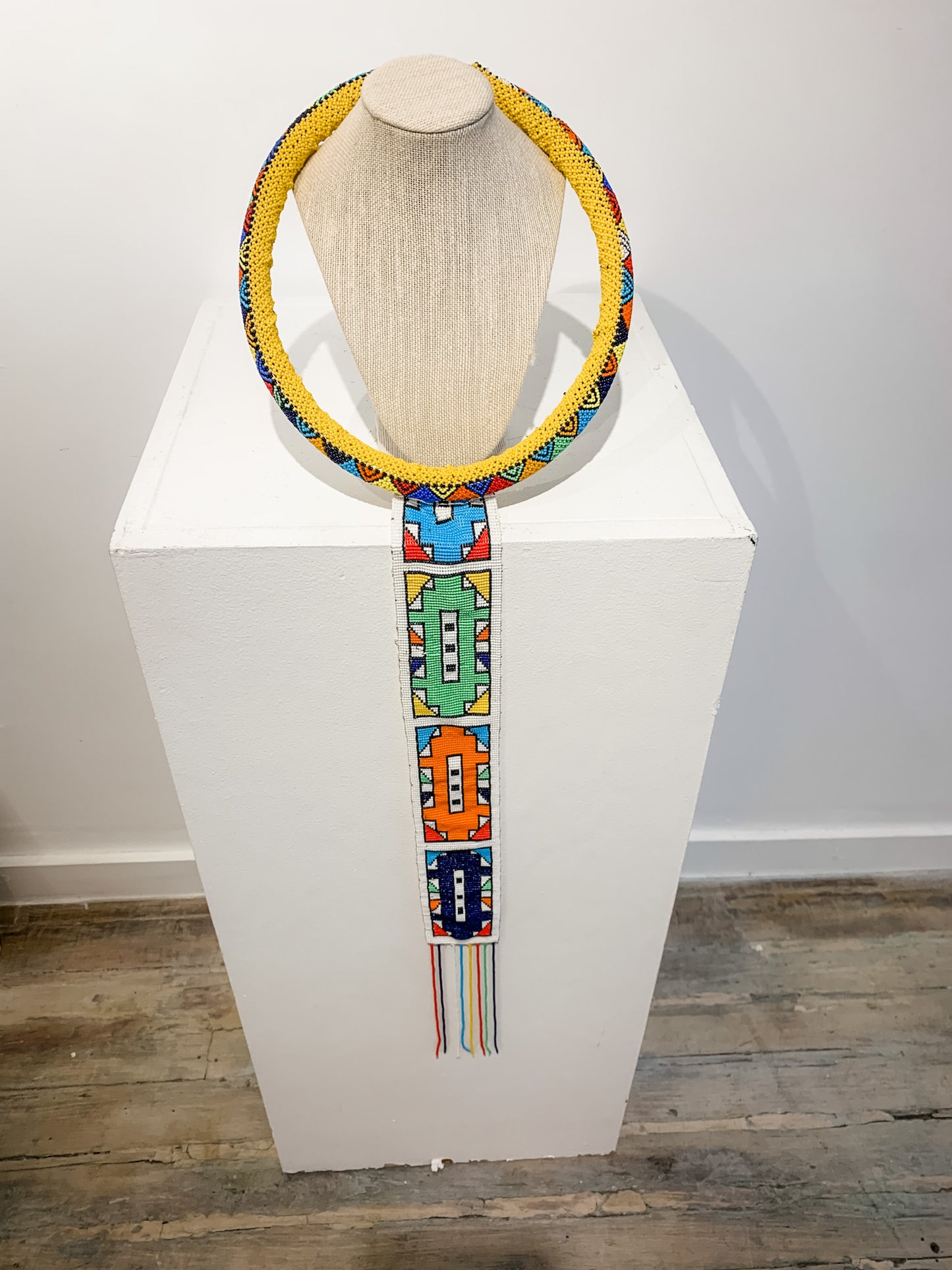 Maasai Warrior Necklace, Multicolor