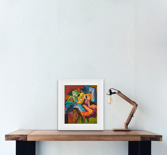 Carnival Fever, matted print
